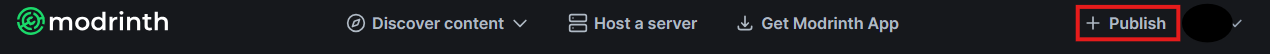Click “Publish”